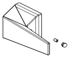 Delta Trillian RP101450PNPR Handle,Set Screw and Cover