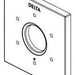 Delta Trillian RP101467PCPR Escutcheon and Mounting Gasket