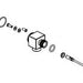 Delta Trillian RP101470PCPR Hand Shower Nest Assembly