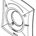 Delta Pierce RP101476PC Escutcheon