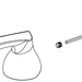 Delta Pierce RP101499CZ Single Metal Lever Handle Kit