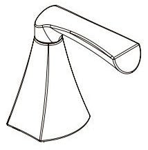 Delta Pierce RP101503BL Handle Kit