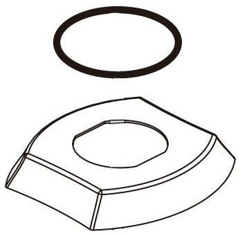 Delta Pierce: Escutcheon and Base Ring