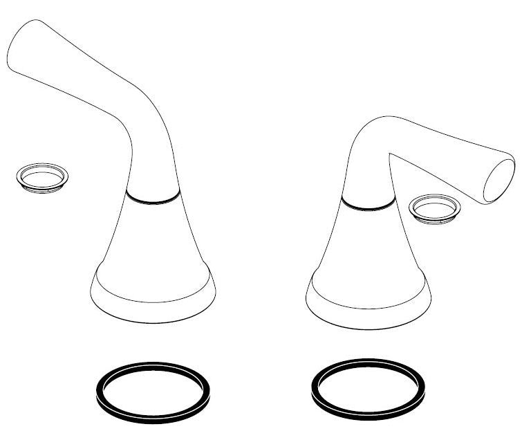 Delta Kayra RP101546CZ Handle Kit