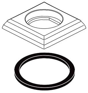 Delta Dryden RP101570PN Base & Gasket