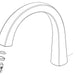 Delta Stryke RP101574BL Spout Assembly