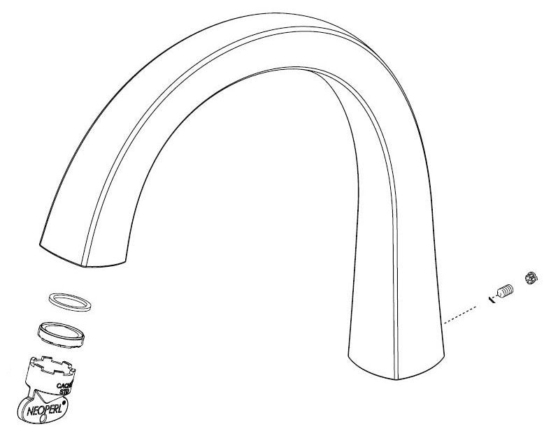 Delta Stryke RP101574BL Spout Assembly