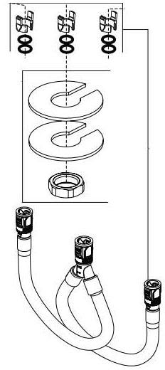Delta Sandover RP101622 Hose