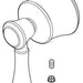 Delta Cassidy RP101637SS Handle, Set Screw and Button