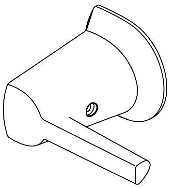 Delta Galeon RP101733SSPR 2H Wm Widespread Lav Handle Kit