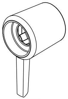 Delta Galeon RP101744BL 17T S Volume Handle