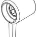 Delta Galeon RP101744PCPR 17T S Volume Handle