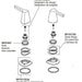 Delta Galeon RP101749PCPR Roman Tub Handle Kit