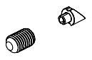 Delta Broderick RP101753CZ Set Screw & Cover