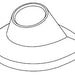 Delta Galeon RP101755BL Handshower Escutcheon