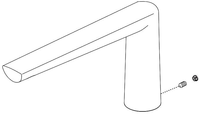 Delta Galeon RP101756SSPR Floor Mount Tub Filler Spout Assembly