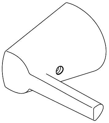 Delta Galeon RP101759PCPR Wm Tf Handle Kit