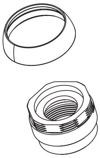 Peerless Precept RP101773 Bonnet nut & cap