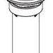 Peerless Precept RP101775BN Push pop assembly
