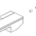 Brizo Frank Lloyd Wright RP101800SL 1H Lavatory Handle Kit