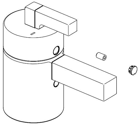 Brizo Frank Lloyd Wright RP101838PC Lever Handle Kit
