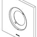 Brizo RP101841NK Escutcheon - Sensori - Frank Lloyd Wright Bath Collection