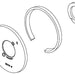 Delta Modern RP101844SS Escutcheon