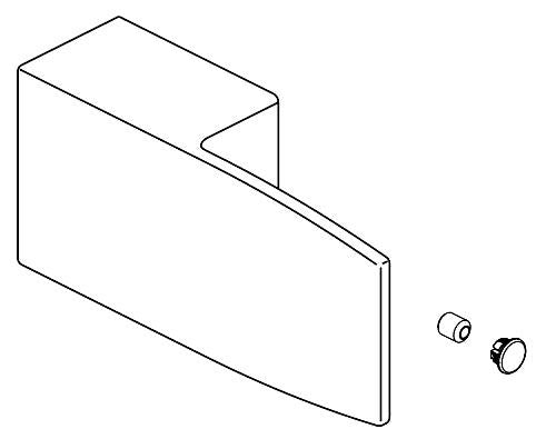 Delta Modern RP101847SS Handle Kit