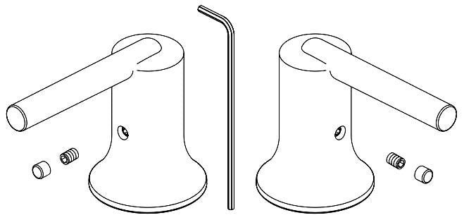 Delta Trinsic RP101871 Handle Kit