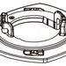 Peerless Xander RP101913BN Flange and gasket