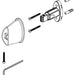 Delta Universal Showering Components RP101922PNPR Mounting Post and Mounting Hardware