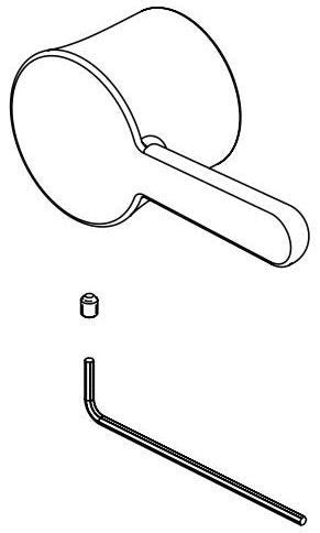 Delta Greydon RP101960BL Single Metal Lever Handle Assembly - 14 Series