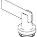 Brizo Allaria RP101988PC Handle Kit-Lever - Free Standing Tub Filler