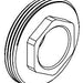 Brizo Allaria RP101993 Bonnet Nut - 22mm Progressive