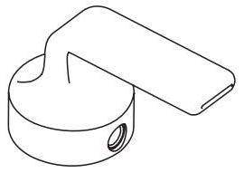 Brizo Allaria RP102000NK Temperature Control Handle