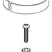 Brizo Allaria RP102002 Sensori Handle Hardware