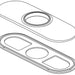 Delta Tetra RP102033SSPR Escutcheon