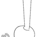 Delta Westville RP102051BL Handle ASM