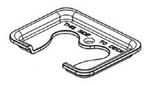 Delta RP102074 Mounting Bracket and Nut