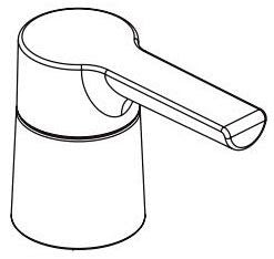 Peerless Flute RP102105BN Handle assembly