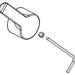 Peerless Flute RP102109SS Handle & set screw