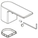 Peerless Xander RP102114BL Handle, set screw, button, lining