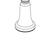 Delta Saylor RP102133SS Handle - Hot Centerset