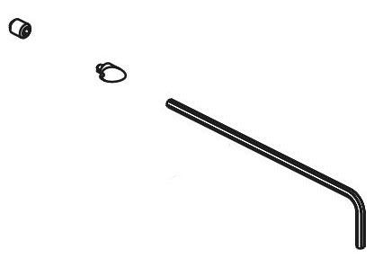 Delta Saylor RP102139PC Tub Shower - Set Screw, Button and Wrench