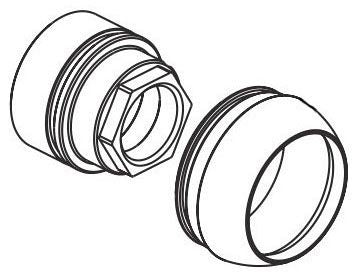 Peerless Flute RP102154BL Bonnet nut &cap
