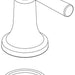 Delta Saylor RP102205SS Handle Kit - Roman Tub