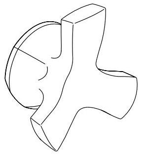 Delta Stryke RP102230BL Handle & Clip