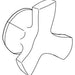 Delta Stryke RP102230PCPR Handle & Clip