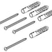 Delta Universal Showering Components RP103001 3.25” Wall Bracket Screw