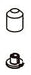 Delta Tetra RP103277PC Set Screw & Button